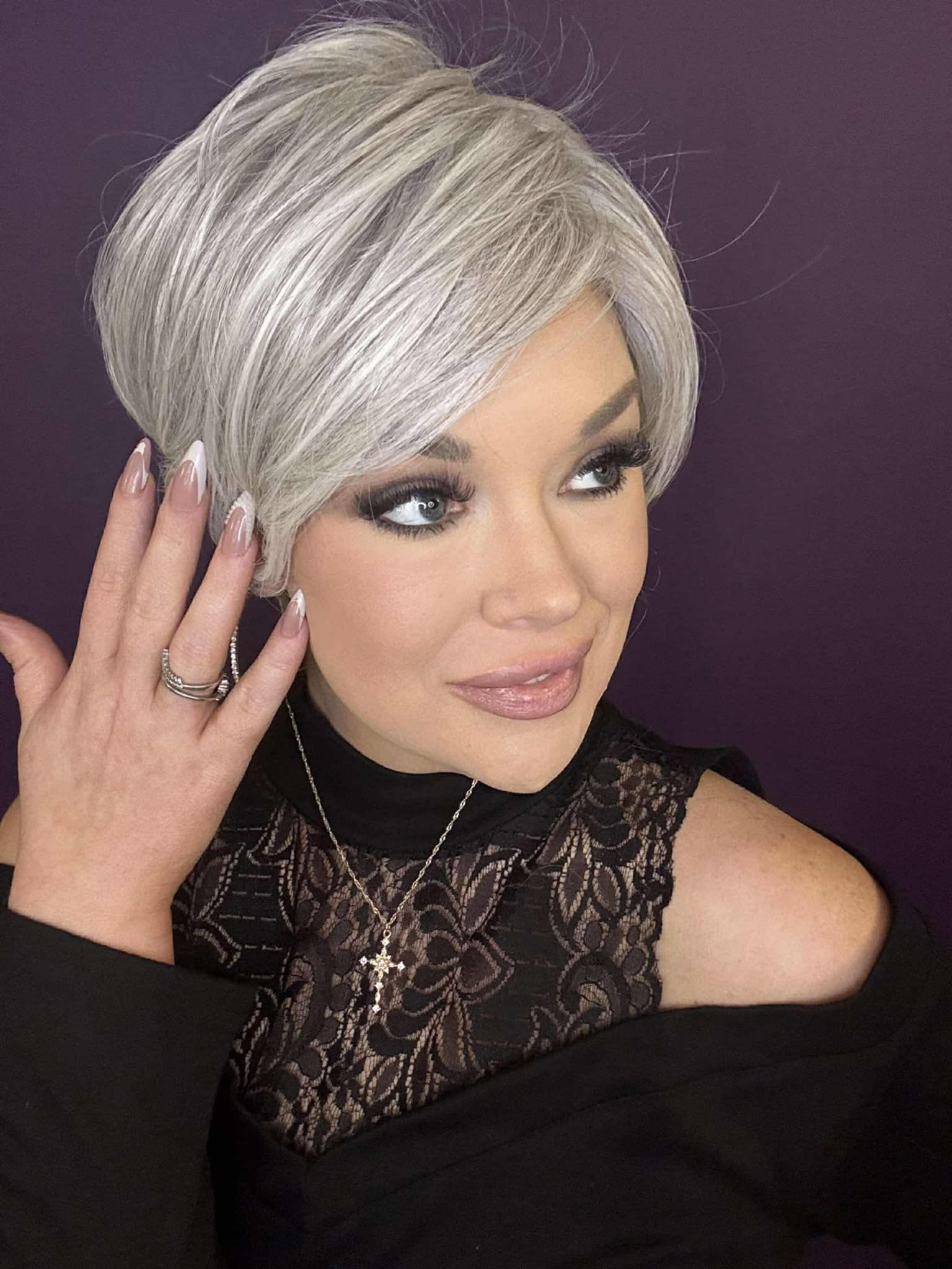 Kim Sterling Grey HS Comfort Luxury Wig CA1 W6863