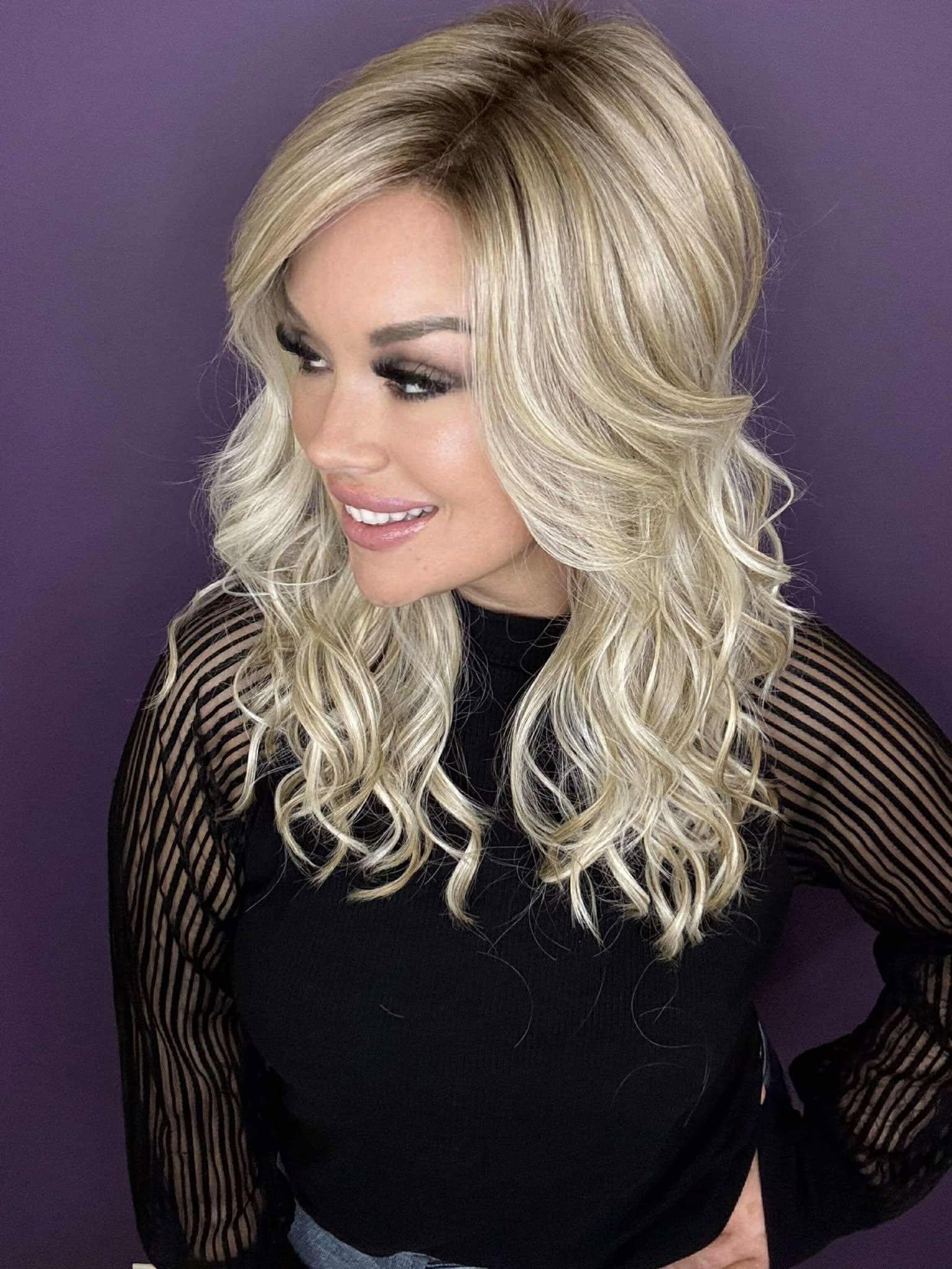 Natasha Vanilla Frappe Blonde HS Comfort Luxury Wig CA1 W6916