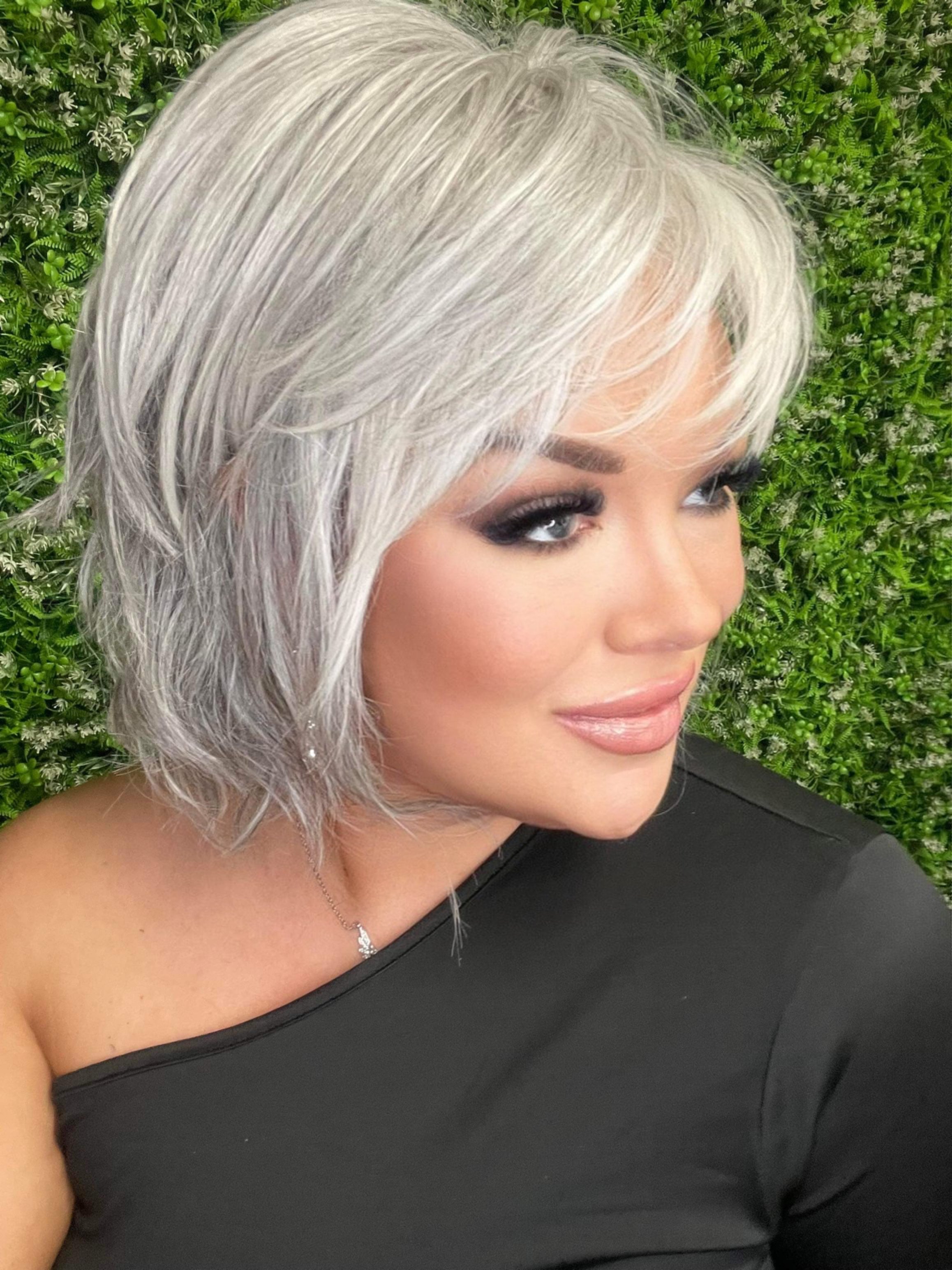 Hattie Gradient Grey HS Premium Luxury Wig FL1 W4816